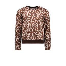 Overview image: B-NOSY sweater Jaquard leopard