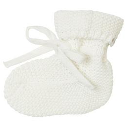 Overview image: NOPPIES Booties Knit Nelson Wh