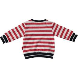 Overview second image: BESS sweater Striped Ruffle