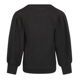 Overview second image: No Way Monday sweater Ls black