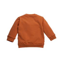 Overview second image: BESS vest Cardigan knit orange