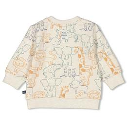 Overview second image: FEETJE sweater AOP Animals Off