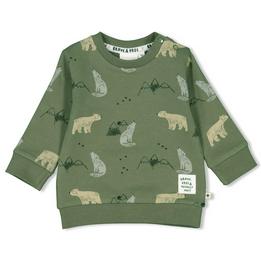 Overview image: FEETJE sweater AOP Brave Army