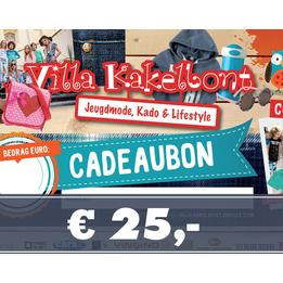 Overview image: Kadobon € 25,-