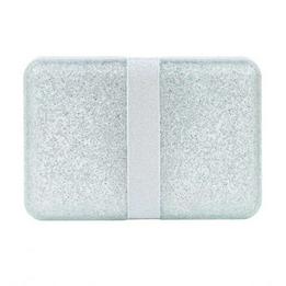 Overview image: A.L.L.C. lunchbox glitter zilv