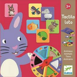Overview image: DJECO Tactilo loto animals +3j