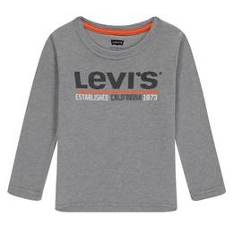 Overview image: Levi's shirt lange mouw grijs